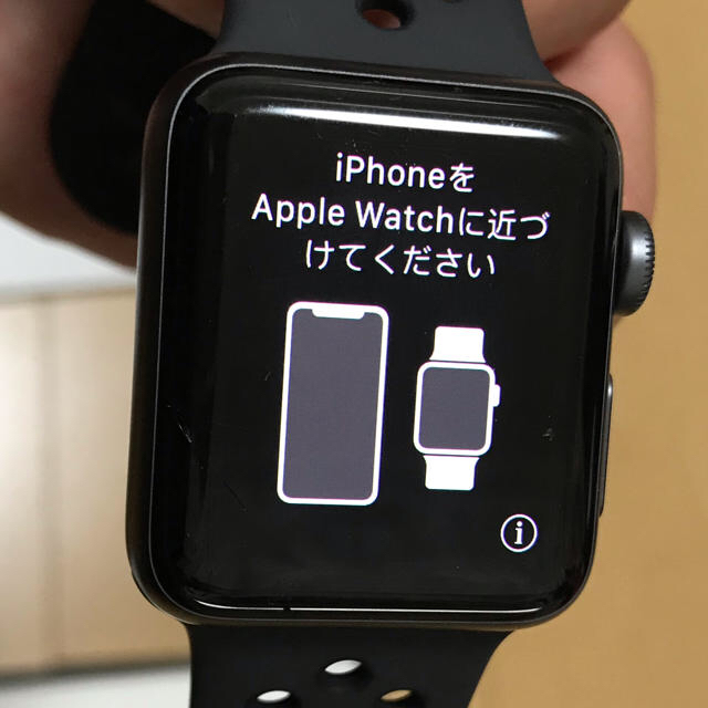 Apple Watch(アップルウォッチ)のApple Watch NIKEコラボseries３　 メンズの時計(腕時計(デジタル))の商品写真