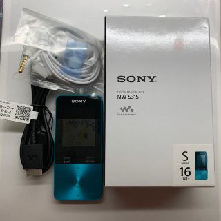 ウォークマン(WALKMAN)のWALKMAN  NW-S315  ソニー  ウォークマン(ポータブルプレーヤー)