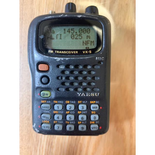 YAESU VX-5 気圧センサー付-