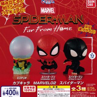 バンダイ(BANDAI)の【新品】BANDAI カプキャラ MARVEL02 スパイダーマン(アメコミ)