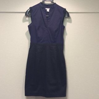 エイチアンドエム(H&M)の★H&M★スタイリッシュミニドレス(ミニワンピース)