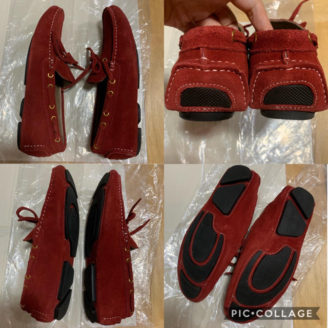 zeus様専用☆Bump N' GRIND 赤 スウェード メンズの靴/シューズ(デッキシューズ)の商品写真