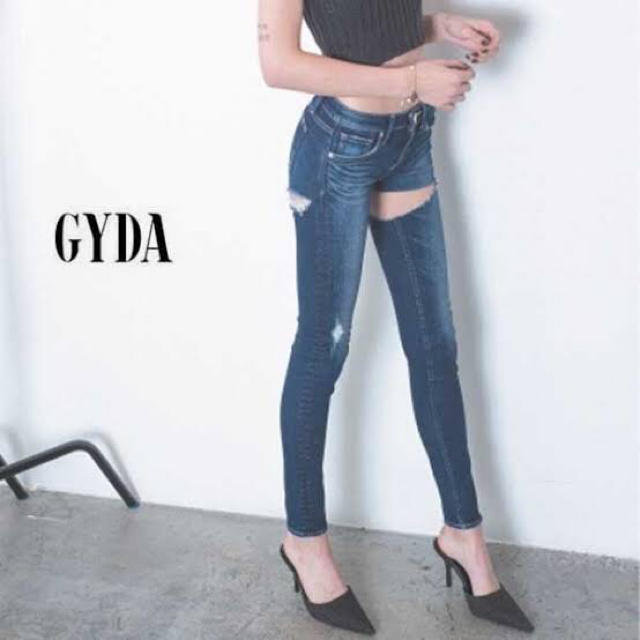 GYDA(ジェイダ)の♡ GYDA DOUBLERIPPEDスキニーデニムパンツ ♡ レディースのパンツ(スキニーパンツ)の商品写真