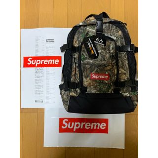 新品19fw Supreme Backpack 迷彩 Real Treeリュック