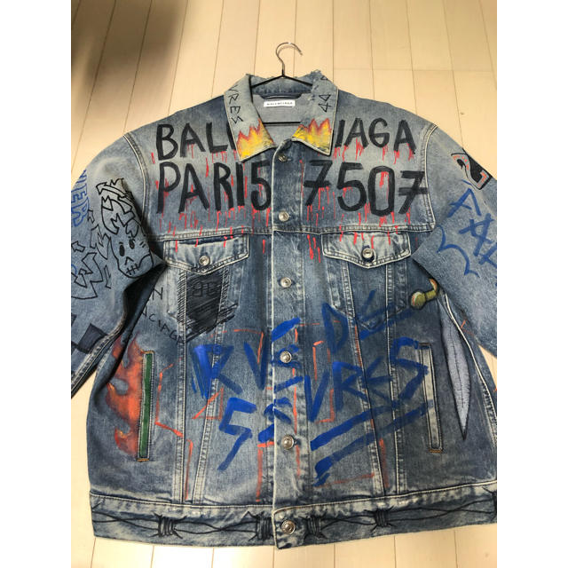 Balenciaga - 登坂広臣さん着用balenciagaグラフィティデニム Balenciaga - 登坂広臣さん着用balenciagaグラフィティデニム