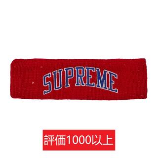 シュプリーム(Supreme)のNew Era Sequin Arc Logo Headband 赤(その他)