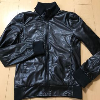 ザラ(ZARA)のZARA レザージャケット 黒 柔らかいレザー M(レザージャケット)