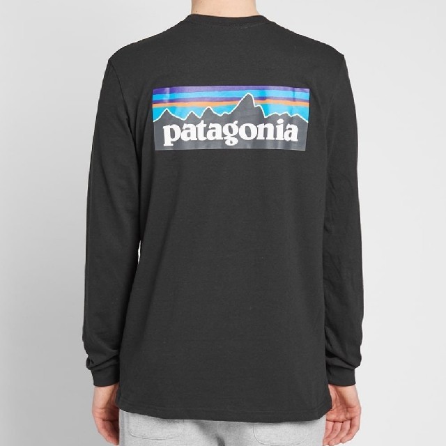 patagonia(パタゴニア)のXSサイズパタゴニア ロングスリーブtシャツ  P-6ロゴ レスポンシビリティー メンズのトップス(Tシャツ/カットソー(七分/長袖))の商品写真