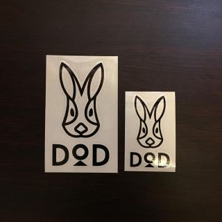 ドッペルギャンガー(DOPPELGANGER)のDOD カッティングシール 黒2枚 【hana様専用】(ステッカー)