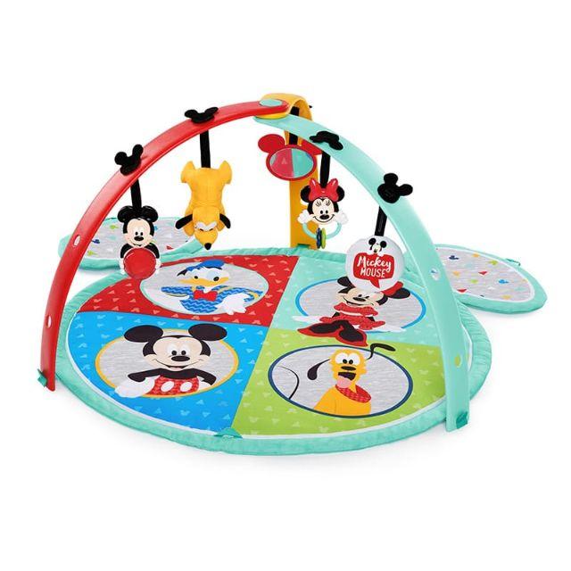 Disney(ディズニー)の【処分価格】Disney ディズニー ミッキーマウス・イージーストアプレイマット キッズ/ベビー/マタニティの寝具/家具(ベビーサークル)の商品写真