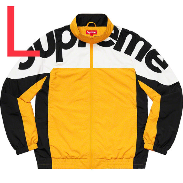 Supreme Shoulder Logo Track Jacket gold