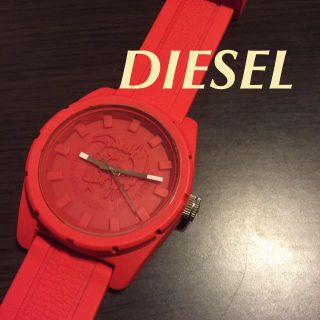 ディーゼル(DIESEL)の再出品DIESEL◎シリコンラバー腕時計(腕時計)