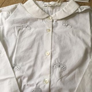 色移り有り ミナ ペルホネン【新品 未使用 タグ付き】choucho ブラウス