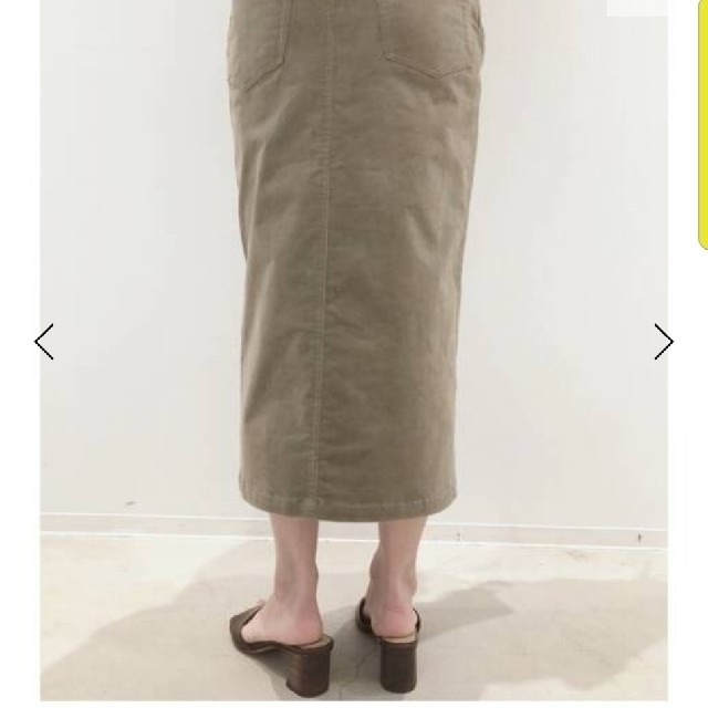 L'Appartement DEUXIEME CLASSE(アパルトモンドゥーズィエムクラス)のアパルトモン☆Corduloy スカート レディースのスカート(ロングスカート)の商品写真