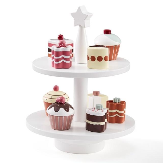 Bonpoint - 新品✦Kids Concept 木製カップケーキ&スタンド セット