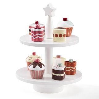 ボンポワン(Bonpoint)の新品✦Kids Concept 木製カップケーキ&スタンド セット(知育玩具)