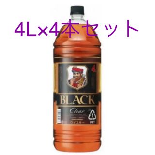 アサヒ(アサヒ)のブラックニッカ  4ℓ×4本(ウイスキー)