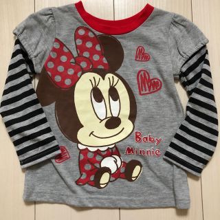 ディズニー(Disney)のミニー 子供服サイズ95 長袖(Tシャツ/カットソー)