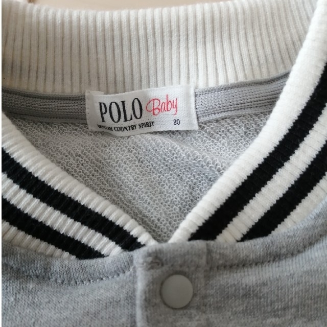 POLO 80cm カバーオール キッズ/ベビー/マタニティのベビー服(~85cm)(カバーオール)の商品写真