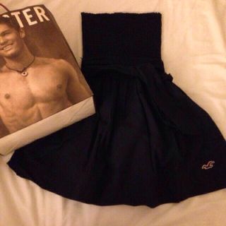 ホリスター(Hollister)の値下Hollisterベアトップワンピ(ミニワンピース)