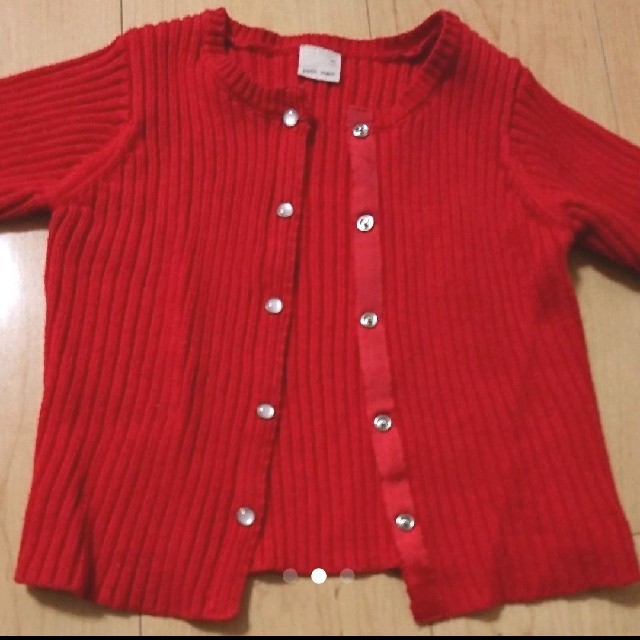 petit main(プティマイン)のプティマイン カーディガン  キッズ/ベビー/マタニティのキッズ服女の子用(90cm~)(カーディガン)の商品写真