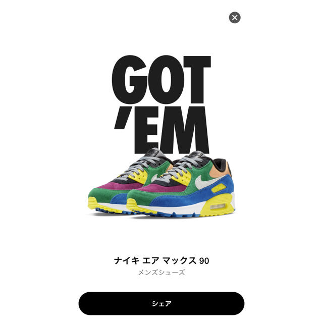 NIKE(ナイキ)のNIKE エアマックス90 メンズの靴/シューズ(スニーカー)の商品写真