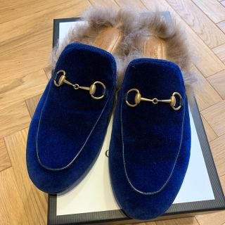 グッチ ローファー（ブルー・ネイビー/青色系）の通販 39点 | Gucciを ...