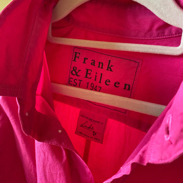 Frank & Eileen ピンクシャツ★新品★