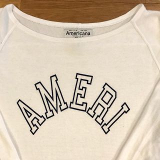 アメリカーナ(AMERICANA)のアメリカーナ✴︎ロンT✴︎フリーサイズ(Tシャツ(長袖/七分))