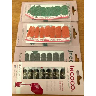 オーピーアイ(OPI)のインココ  incoco ネイルシール4種類(ネイル用品)