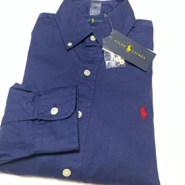 POLO RALPH LAUREN(ポロラルフローレン)のRALPH LAUREN 薄手シャツ /Nav メンズのトップス(シャツ)の商品写真