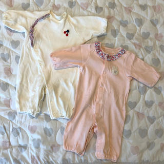 アカチャンホンポ(アカチャンホンポ)のドレスオール、2WAYオール新生児長袖☺︎2枚セット♡(カバーオール)