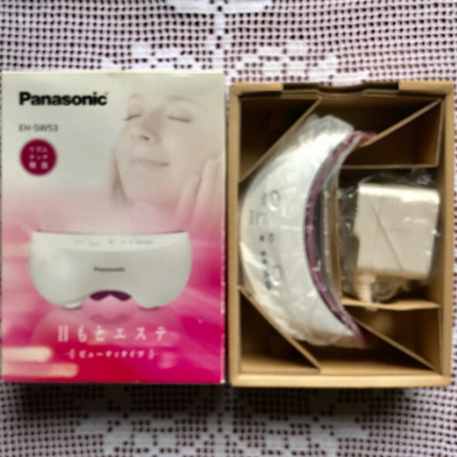 Panasonic(パナソニック)の最終お値下げです！パナソニック 目もとエステ『未使用に近い』 スマホ/家電/カメラの美容/健康(フェイスケア/美顔器)の商品写真