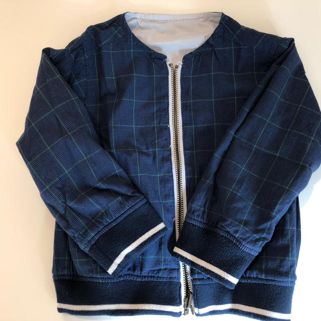 F.O.Factory(エフオーファクトリー)のアプレ レ クール リバーシブルブルゾン 90 キッズ/ベビー/マタニティのキッズ服男の子用(90cm~)(ジャケット/上着)の商品写真