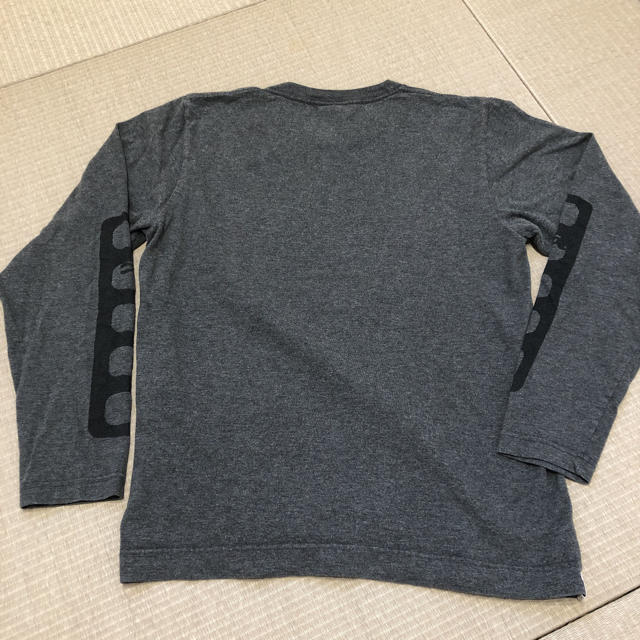 CUNE(キューン)の★ CUNE  ロンT Sサイズ  グレー  中古 美品  飛行機  ジェット機 メンズのトップス(Tシャツ/カットソー(七分/長袖))の商品写真