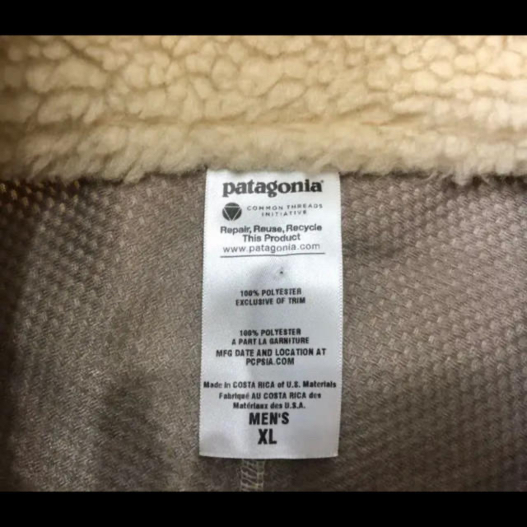 【極美品】PATAGONIA パタゴニア　レトロX ナチュラルブラウン XL メンズのジャケット/アウター(ブルゾン)の商品写真