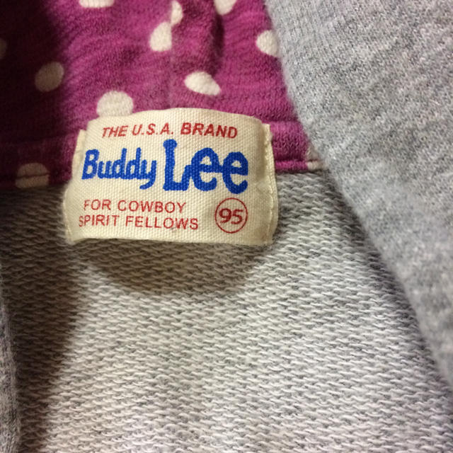 Buddy Lee(バディーリー)のLee パーカー95 キッズ/ベビー/マタニティのキッズ服女の子用(90cm~)(ジャケット/上着)の商品写真