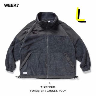 ダブルタップス(W)taps)のwtaps フリース L forester jacket グレー(ブルゾン)