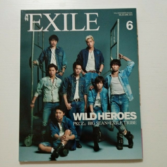 EXILE TRIBE(エグザイル トライブ)の月刊 EXILE (エグザイル) 2015年 06月号  エンタメ/ホビーの雑誌(音楽/芸能)の商品写真