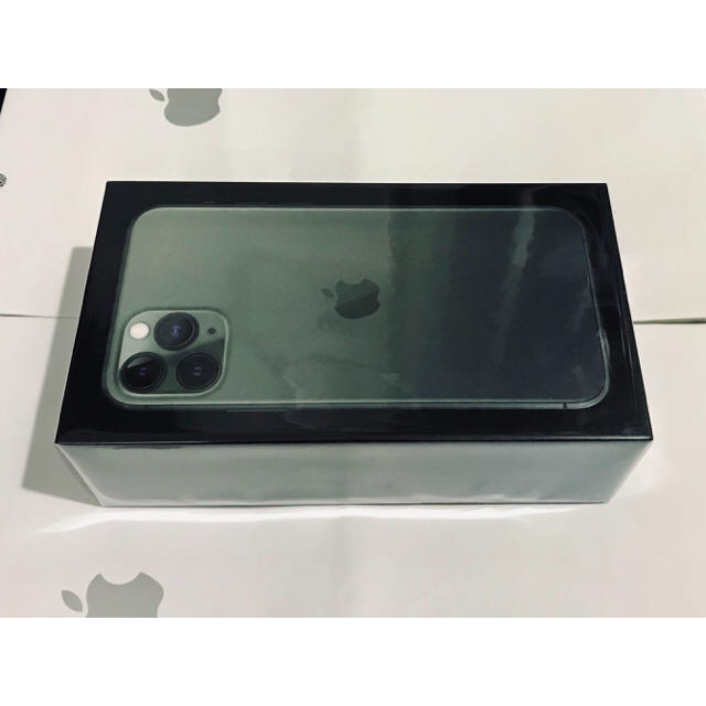 Apple(アップル)の香港版 iPhone 11 Pro 256GB グリーン 緑 新品 未開封 スマホ/家電/カメラのスマートフォン/携帯電話(スマートフォン本体)の商品写真