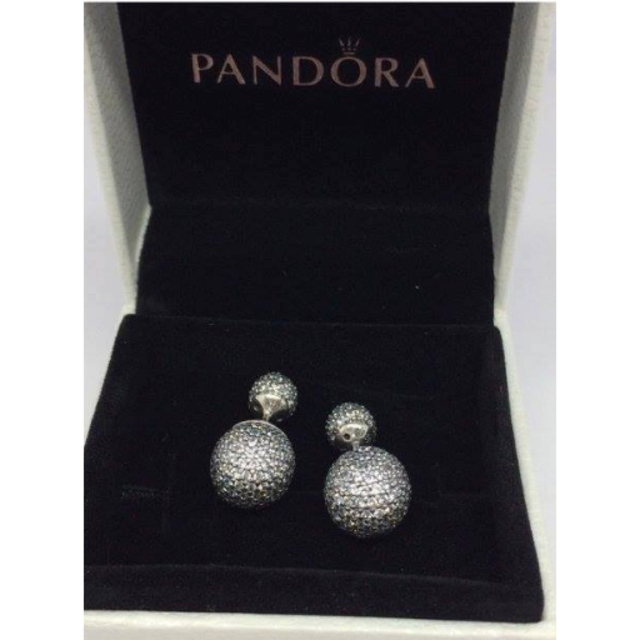 Pandora Pave Drops レディース イヤリング ピアスレディース