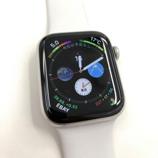 アップルウォッチ(Apple Watch)のapple watch4ステンレス GPS+CELLULAR 44mm(スマートフォン本体)