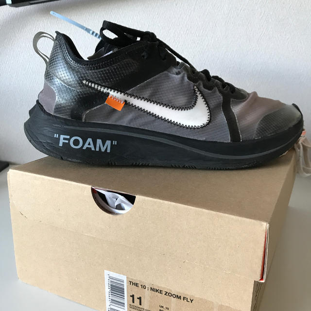 OFF-WHITE(オフホワイト)のNike zoomfly black off-white メンズの靴/シューズ(スニーカー)の商品写真