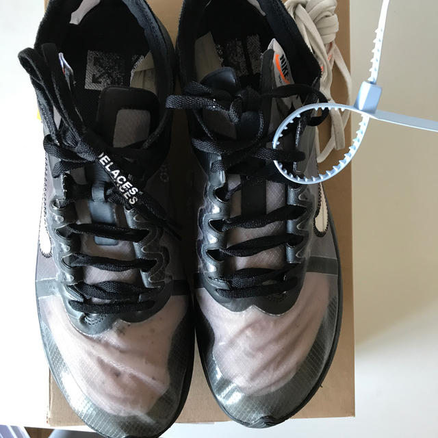 OFF-WHITE(オフホワイト)のNike zoomfly black off-white メンズの靴/シューズ(スニーカー)の商品写真