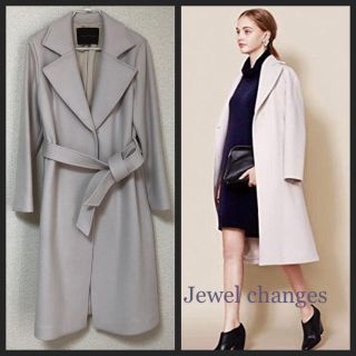 ジュエルチェンジズ(Jewel Changes)の美品Jewel changes ロングラップコート(ロングコート)