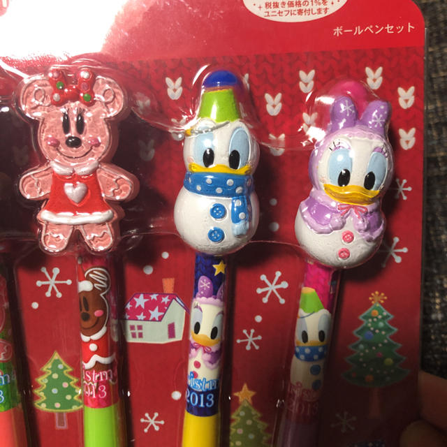 Disney - ディズニーリゾート限定 30周年クリスマスボールペンセットの Disney - ディズニーリゾート限定 30周年クリスマスボールペンセットの