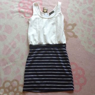 セシルマクビー(CECIL McBEE)の新品♡CECILミニワンピ(ミニワンピース)