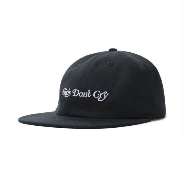 GDC(ジーディーシー)のgirls don't cry 6panel cap black メンズの帽子(キャップ)の商品写真