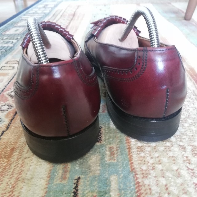 REGAL(リーガル)のデットストック ボストニアン ウイングチップローファー 赤茶 25,5cm メンズの靴/シューズ(ドレス/ビジネス)の商品写真