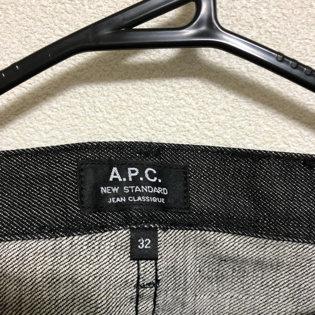 A.P.C(アーペーセー)のA.P.C ブラックデニム メンズのパンツ(デニム/ジーンズ)の商品写真